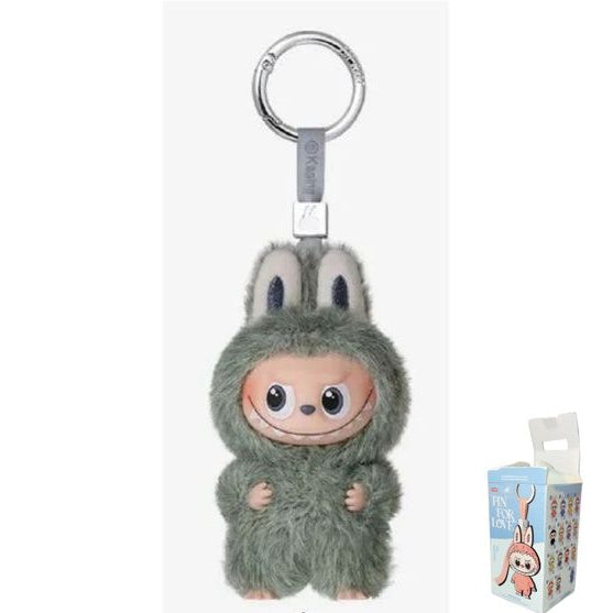POP MART Labubu V4 The Monsters Pin For Love Alphabet Plush Pendant SECRET - Exclamation Mark !